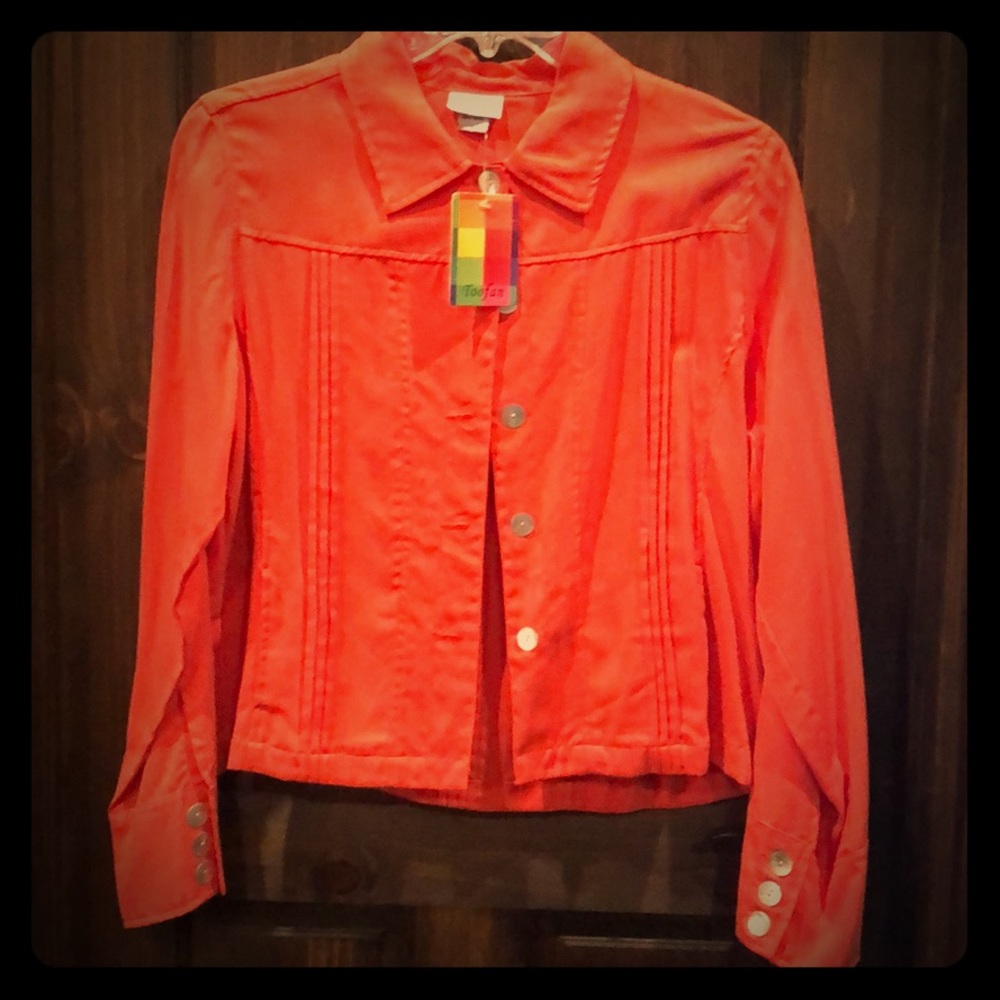 Light Orange TooFan Jacket
